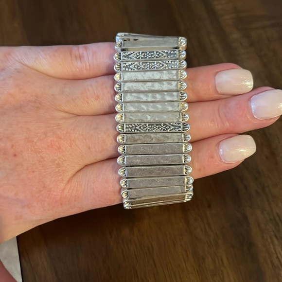 Lucky brand, sterling silver plated bracelet - Picture 3 of 4